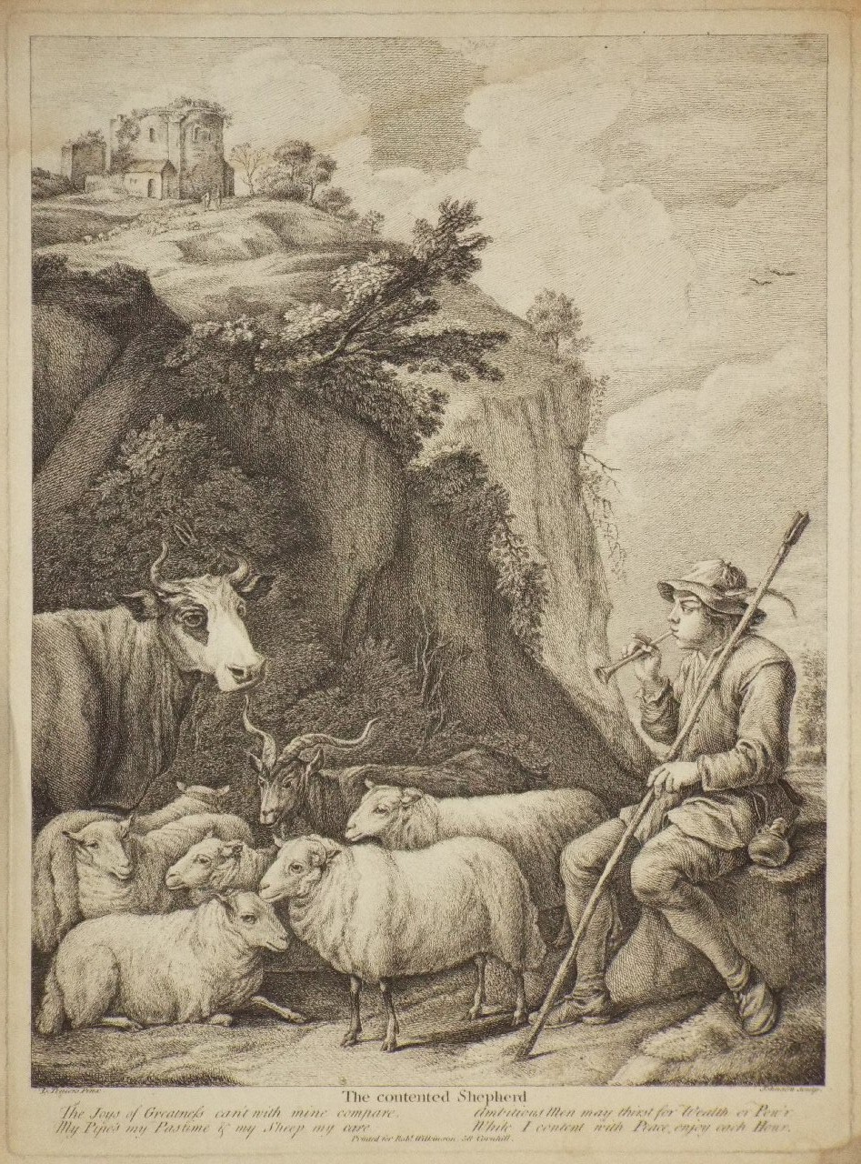 Print - The Contented Shepherd - 